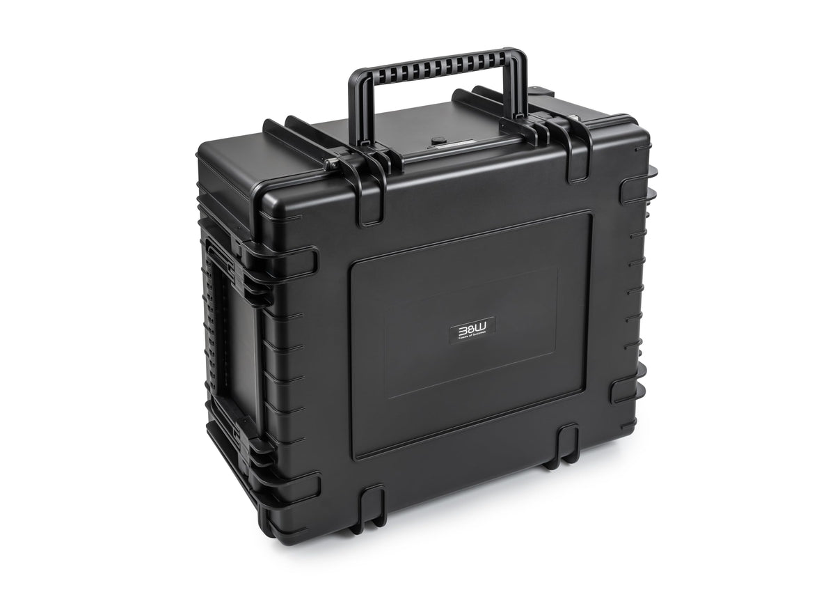 B&W International black / Typ 7900 - Innenmaß 78x66x40cm / Empty Case Studio Recording Equipment