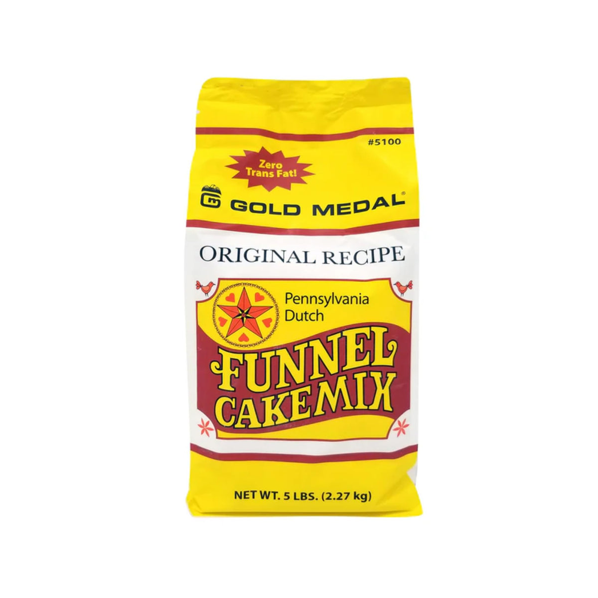 Deluxe Pennsylvania Dutch Funnel Cake Mix by Popcorn Supply Company – 5 lb, Pack of 6, Model 5115