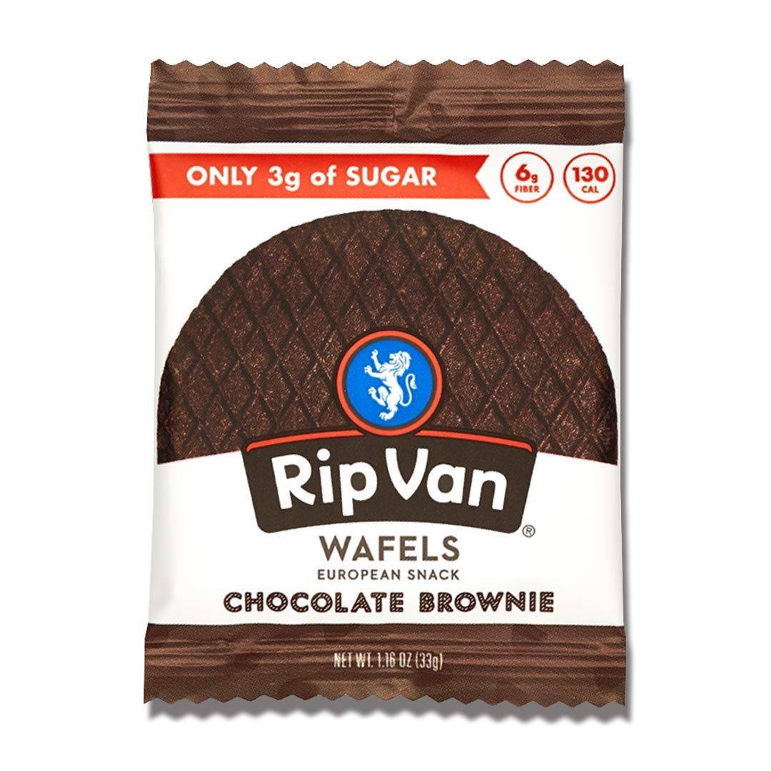 Rip Van Wafels Chocolate Brownie / 55.68 Ounce (Pack of 1) / 1 Waffles