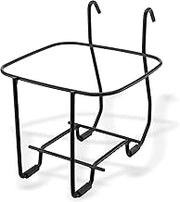San Jamar Kleen-Pail® Vinyl Coated Stainless Wire Wall-Mount Stand Only (for 3 Qt Pro Bucket) Black