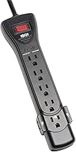Eaton Tripp Lite SUPER7B 7 Outlet Black Flat Plug Surge Protector