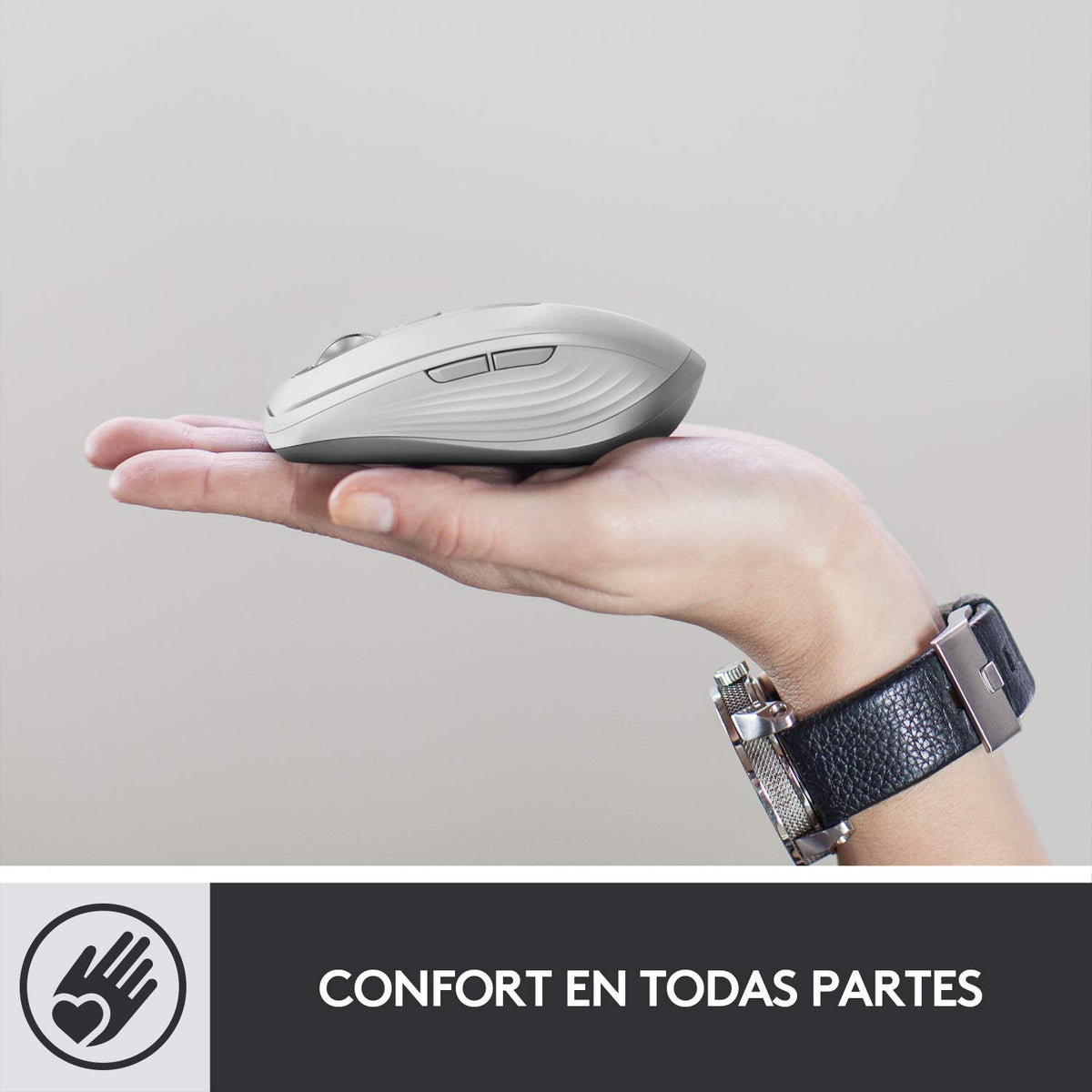 MX Anywhere 3 Compact Performance Wireless Mouse 4K DPI - Rose by Logitech – Pink, Model 910-005994