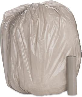 AbilityOne 8105015171379, SKILCRAFT LOW DENSITY TRASH CAN LINERS, 45 GAL, 1 MIL, 40" X 46",