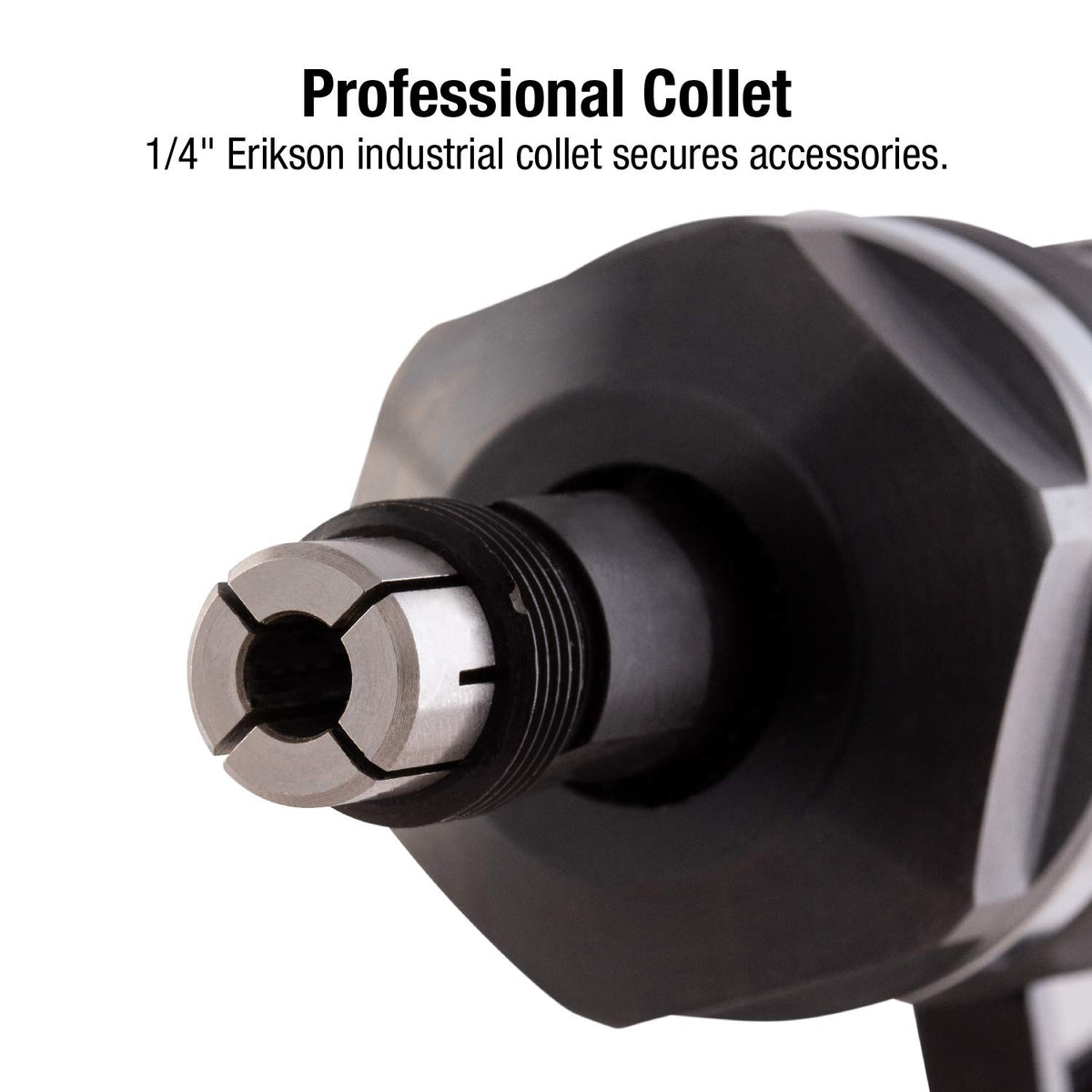 1/4" Drive 1HP Super Die Grinder by Sunex Tools – Die Grinder, Metal, Black Composite, Model SX5210