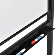 96" W x 48" H Reversible Rolling Magnetic Dry Erase Board by Global Industrial – 99"W x 69"H, Alloy Steel, White, Model TWMBB-9648
