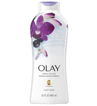 Body Wash Fresh Soothing Orchid & Black Currant 22 Ounce (650ml) (6 Pack) by Olay – 22 Fl Oz (Pack of 6), Pack of 6, Model 97466