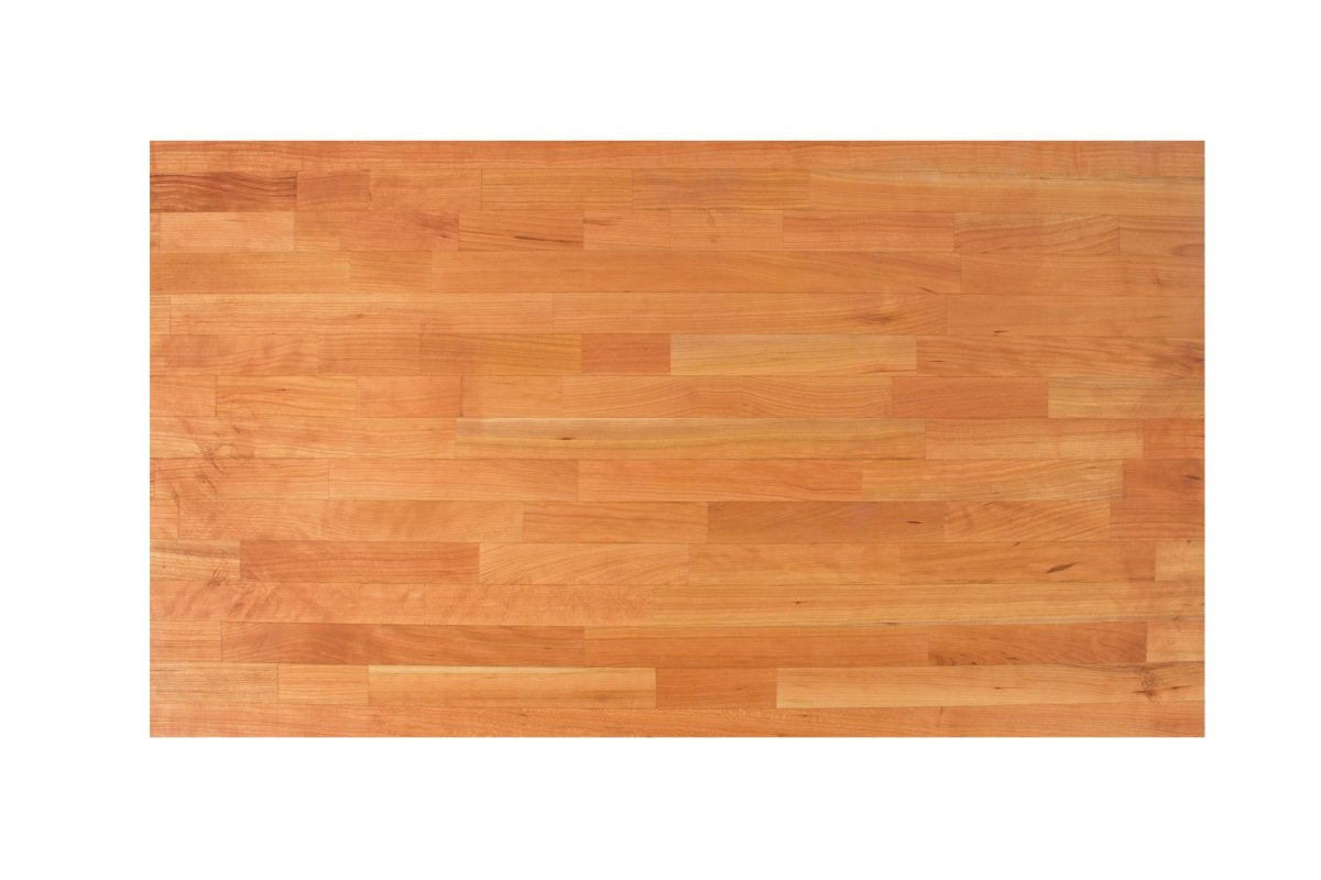 Blended Cherry Counter Top with Varnique Finish by John Boos – 36"L x 30"W, Cherry, Varnique Semi-Gloss, Pack of 128, Model CHYKCT-BL3630-V