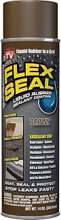 Flex Seal Brown Rubber Spray Sealant 14 Oz. - Case of: 6