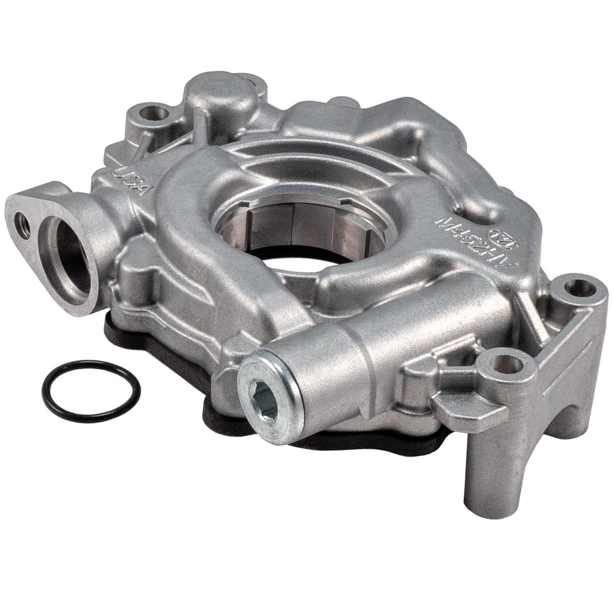 Oil Pump by Melling – Stock, Metal, Black, Model MELM452HV