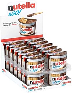 Nutella Original Hazelnut Spread Plus Breadsticks, 1.8 Ounce -- 24 per case.