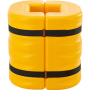 Column Protector by Global Industrial – HDPE, Yellow, Model 670829
