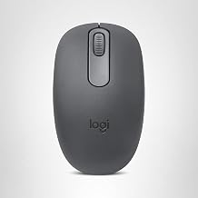 Logitech M196 Bluetooth Wireless Mouse, Compact and Portable Mouse for Laptops, Tablets and More, 12-Month Battery, Smooth Tracking, Compatible with PC and Mac, Windows and macOS - Graphite (RENEWED)