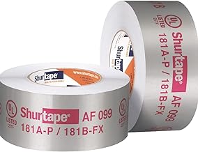 Shurtape AF 099 UL 181A-P/B-FX Listed/Printed Aluminum Foil Tape