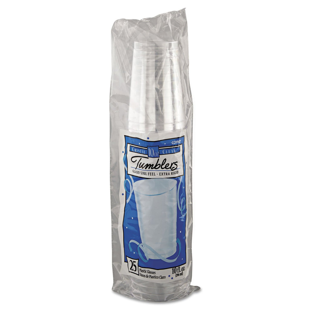 WNA WNAT10 Comet Plastic Tumblers Cold Drink Clear 10oz 500/Carton – Drinking Cup