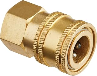 Forney 75127 Pressure Washer Accessories, Quick Coupler Female Socket, 1/4-Inch Female NPT, 5,500 PSI