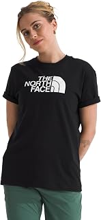 The North Face Women's Evolution Short Sleeve Half Dome Tee | Everyday Cotton Shirt With a Logo Graphic