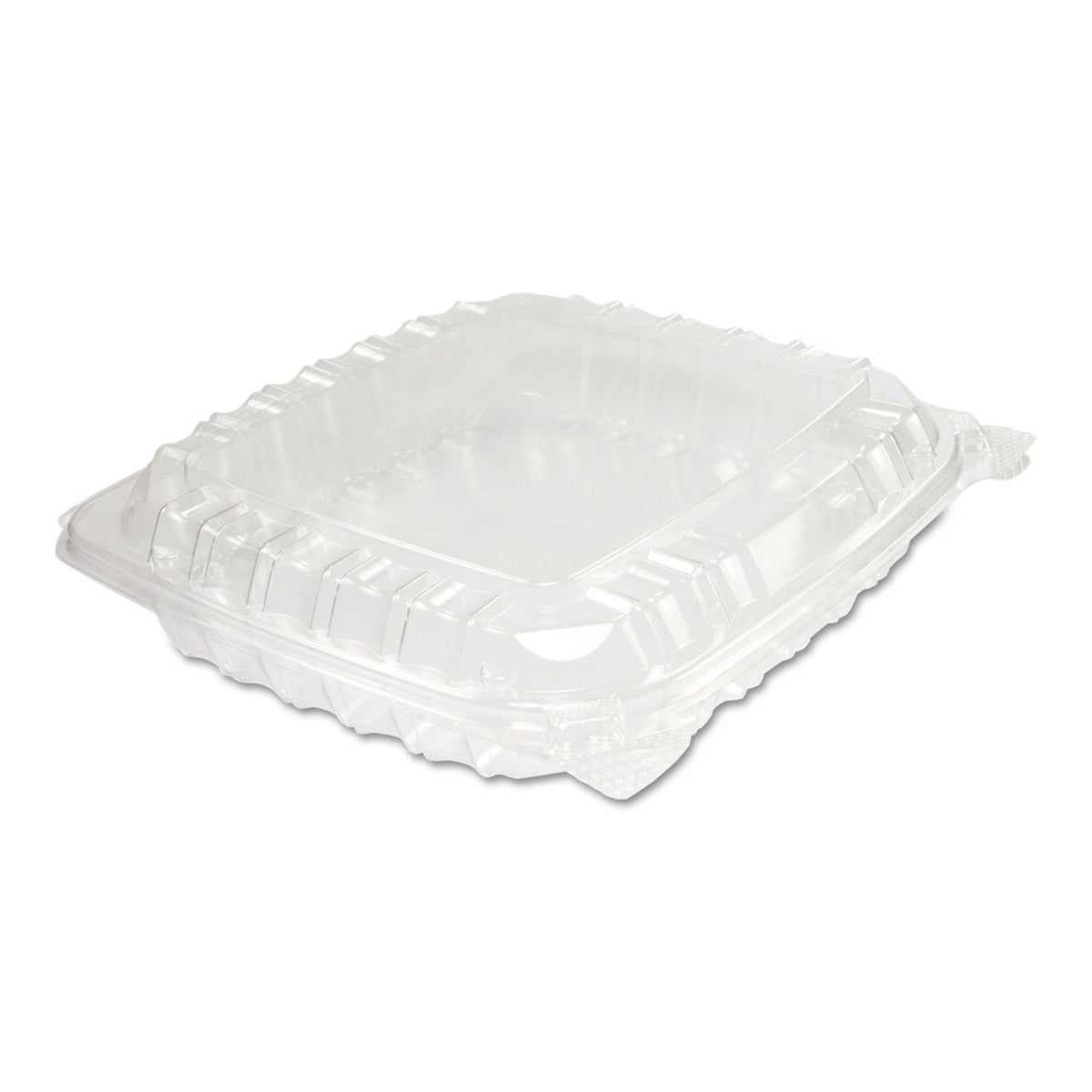 ClearSeal Hinged-Lid Plastic Containers by DART – 125.0 liters, Plastic, Clear, Model CP036