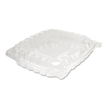ClearSeal Hinged-Lid Plastic Containers by DART – 125.0 liters, Plastic, Clear, Model CP036