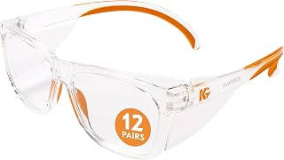 KLEENGUARD Ansell V30 Maverick Clear Lens Anti-Fog Coating Safety Glasses
