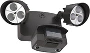Lithonia Lighting OFLR 6LC 120 MO BZ LED Outdoor Floodlight 2-Light Motion Sensor, Black Bronze