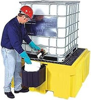 Ultratech Spill Pallet, 365 gal Spill Capacity, 0 Drums, 8,500 lb Load Capacity, Polyethylene 1158-1 Each