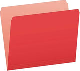 Pendaflex Colored File Folders, Red (PFX152RED), Letter