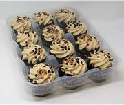 Sweet Sams Chocolate Peanut Butter Cupcake - 12 per case.