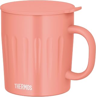 Thermos JTA-550 CP Vacuum Insulated Mug, 19.7 fl oz (550 ml), Coral Pink