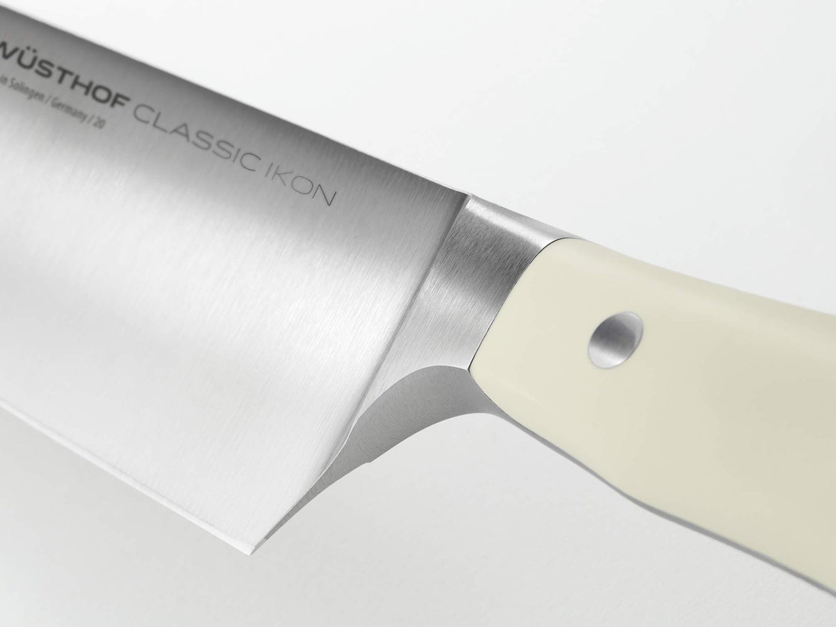 Classic Ikon Crème 3-Piece Chef's Knife Set by Wüsthof – 7.9", Alloy Steel, Crème, Model 1120460301