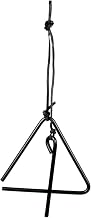 Lodge Cast Iron Chuckwagon Dinner Bell with Striker, Black | Classic Cast Iron Chuckwagon Dinner Bell with Striker for Outdoor Cooking Events, Camps & Ranch Life