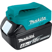 18V LXT® Lithium-Ion Cordless Power Source by Makita – 18V, plastic, Teal, Model ADP05