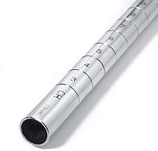 Global Industrial 80"H Stainless Steel Post, 4 Pack