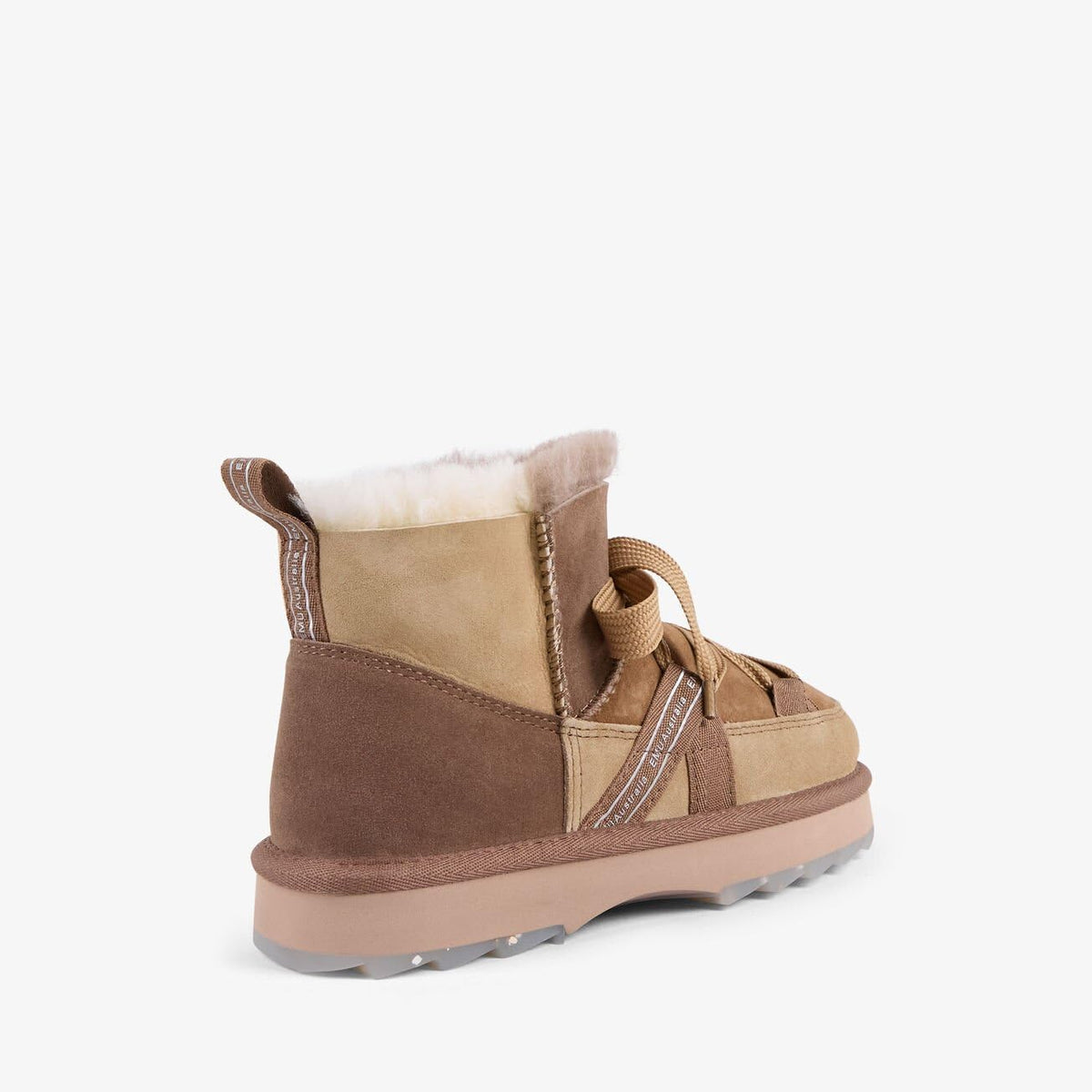 Australia - Womens Boot by EMU – 9, Mushroom, Model Blurred Micro Patchwork