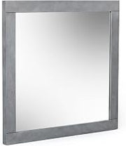 Buckley - Modern Grey Crackle Mirror