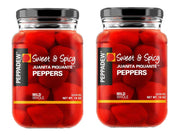 Piquant Mild - Sweet & Spicy Peppers 400g - Pack by PEPPADEW – 14 Ounce (Pack of 2), Pack of 2, Model PACK2-GFC266107