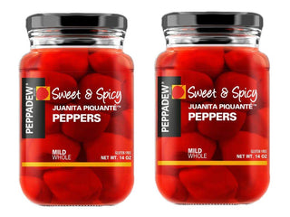 Piquant Mild - Sweet & Spicy Peppers 400g - Pack by PEPPADEW – 14 Ounce (Pack of 2), Pack of 2, Model PACK2-GFC266107