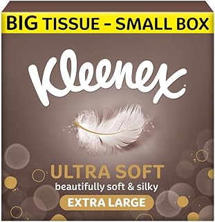 Kleenex Ultra Soft Extra Large Box Tissue 180g