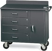 Combination Drawer/Cabinet - 36X21x34" - Gray