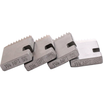 Global Industrial Power Treading Alloy Dies – 1-1/4", Lot of 4