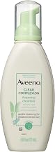 Aveeno Clear Complexion Foaming Cleanser, 6 Fluid Ounce - 12 per case.