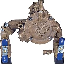 Febco 825YA Bronze RPZ Backflow Preventer 1", Flanged Angle Union