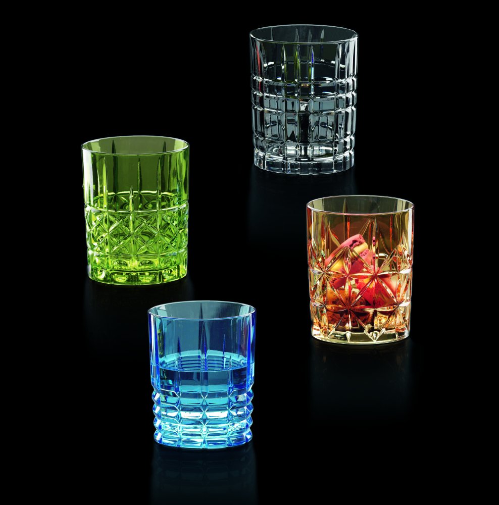 Highland Tumbler by Nachtmann – 11.7 Ounces, 345 milliliters, Crystal Glass, Smoke, Model 97743