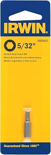 IRWIN Tools 3053015 Insert Bit 5/32" Hex Head for Fastener Drive, 1"