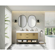 Caroline Bathroom Vanity Honey Brown by Lighting Design – Wood, Honey Brown, Model 5608119