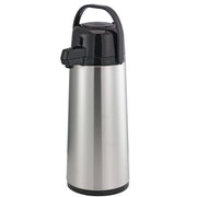 Service Ideas 74.4 Ounces / PUMP LID / Brushed Thermal Carafes