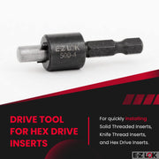 E-Z LOK 500-4 / Silver / 1 Externally Threaded Inserts