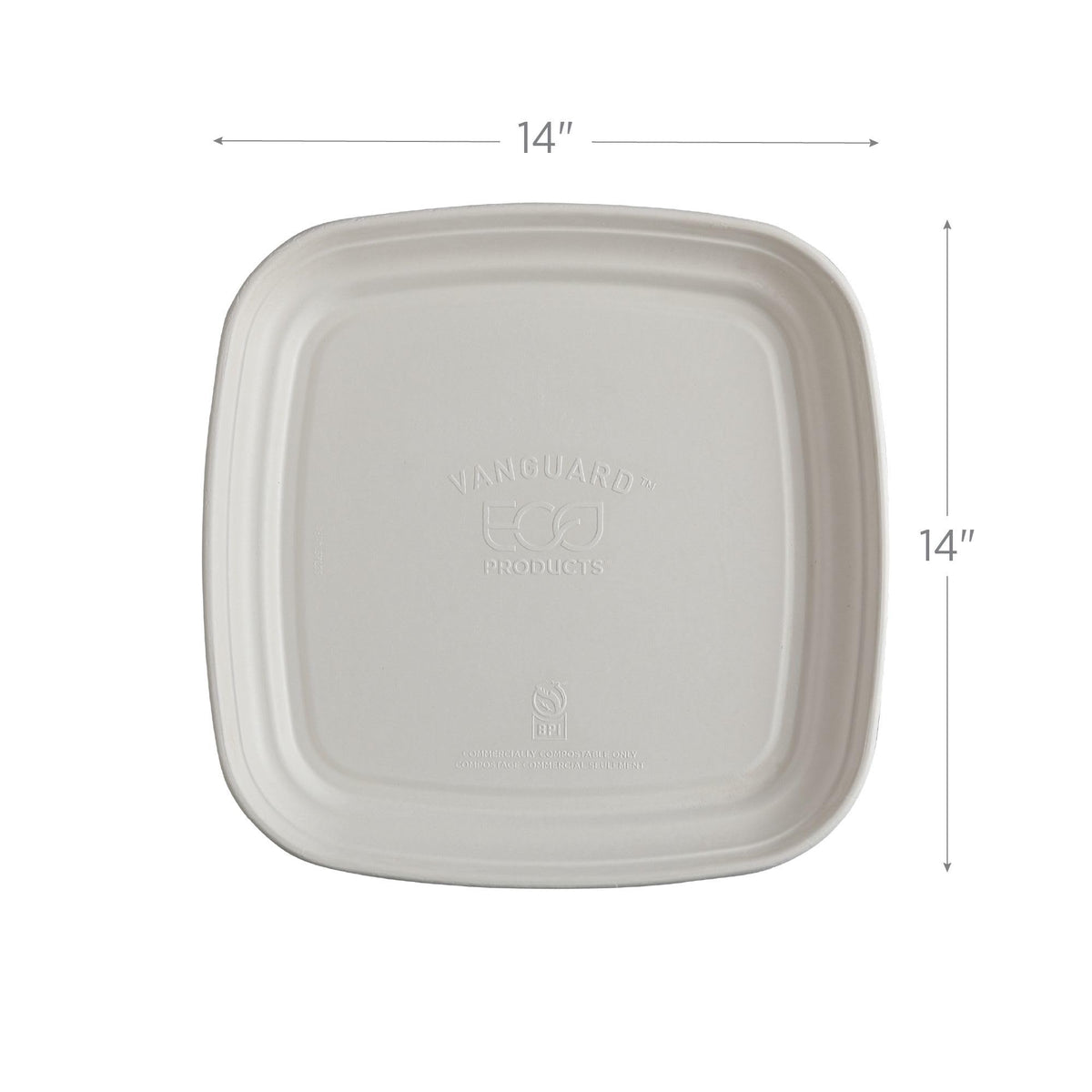 ECO PRODUCTS 14" / White / Classic Plates