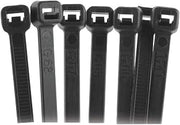 11 INCH CABLE TIE BLACK PACKAGE OF 100