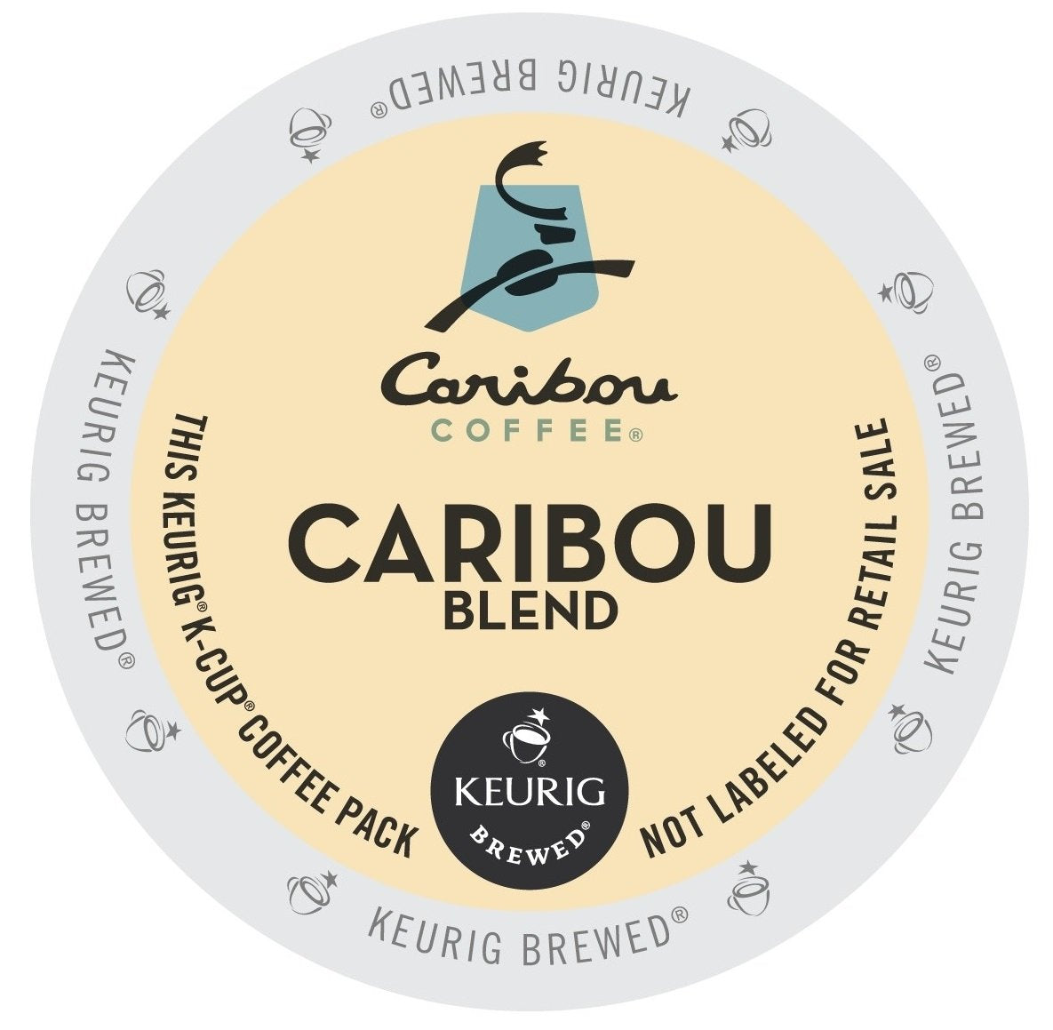 Caribou Blend, 80 K Cups by Caribou Coffee – 80 Count (Pack of 1), Pack of 80, Model 15592
