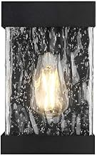 Thompson One Light Outdoor Wall Sconce Black